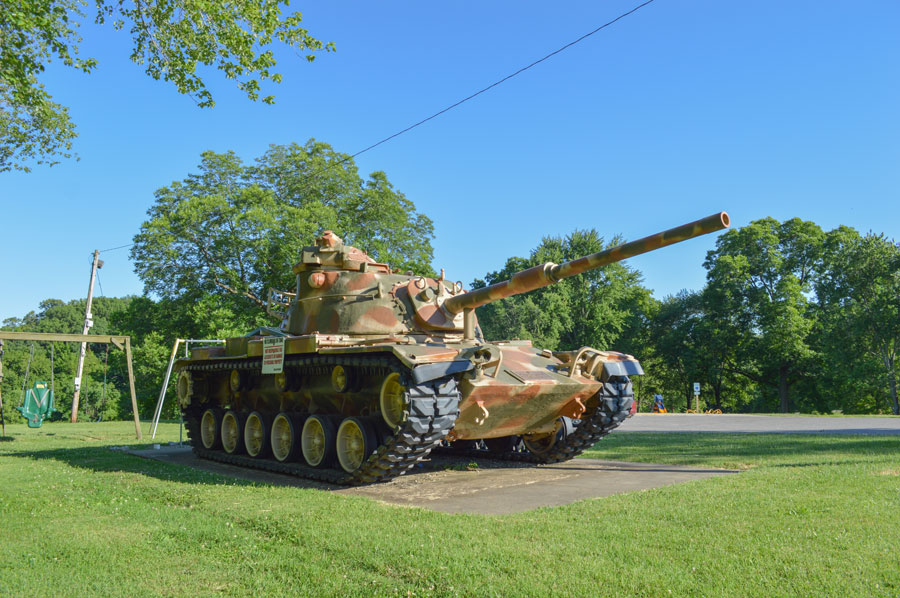 Grayville park tank